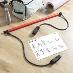 InnovaGoods Fitnes palica z elastičnimi trakovi in vodnikom za vadbo Resibar
