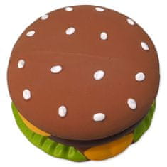 Dog Fantasy Hračka DOG FANTASY Latex hamburger se zvukem 8 cm