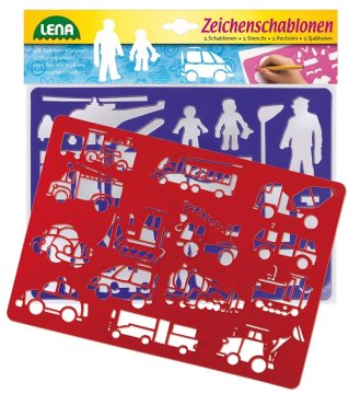 LENA Predloge za risanje (vozila)