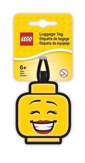 LEGO Iconic - Head Girl Backpack Tag