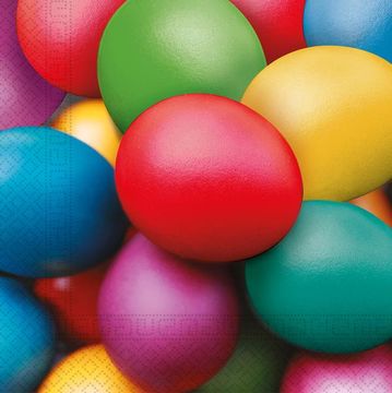 Procos PRTIČKI 3 PLASTI VELIKONOČNA BARVNA JAJCA 33X33