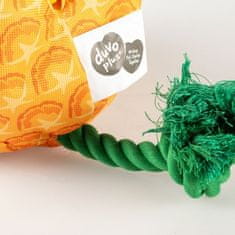 Duvo+ Igrača ANANAS z luknjo za priboljške 37x37x26cm