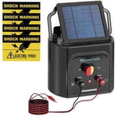 Wiesenfield Solarni pastirski elektrifikator za električne ograje do 15 km 0,8 J