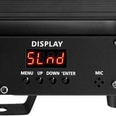 slomart Scenska razsvetljava CON.LED-109 gibljiva glava Spider 8 LED 27W RGBW