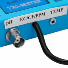 slomart Tester kakovosti vode 5v1 temperatura pH EC TDS CF
