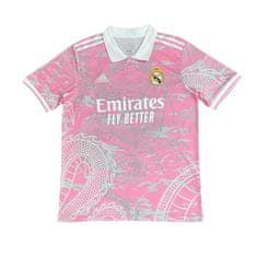 BigBuy Real Madrid nogometni dres "Pink Dragon", navijaška različica, XXL