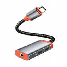 Mcdodo Mcdodo Adapter Usb-C Mini Jack 3,5 Mm Adapter Aux Kabel Za Samsung Dac