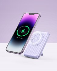 Innostyle INNOSTYLE POWERSWITCH HITRA INDUKCIJSKA POWERBANK ZA MAGSAFE 10000MAH STOJALO VIJOLIČNA