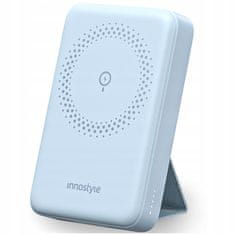 Innostyle INNOSTYLE POWERMAG 2V1 HITRA INDUKCIJA POWERBANK ZA MAGSAFE 10000MAH STOJALO MODRA