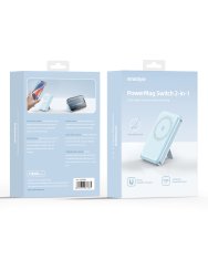 Innostyle INNOSTYLE POWERSWITCH HITRA INDUKCIJSKA POWERBANK ZA MAGSAFE 10000MAH STOJALO MODRA
