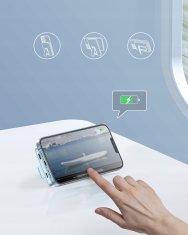Innostyle INNOSTYLE POWERSWITCH HITRA INDUKCIJSKA POWERBANK ZA MAGSAFE 10000MAH STOJALO MODRA