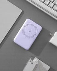 Innostyle INNOSTYLE POWERMAG 2V1 HITRA INDUKCIJA POWERBANK ZA MAGSAFE 10000MAH STOJALO VIJOLIČNA