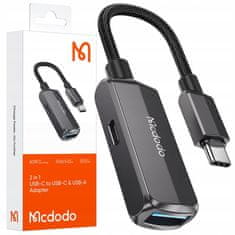 Mcdodo MCDODO ADAPTER USB-C V USB OTG USB-A ADAPTER KABEL PENDRIVE POLNJENJE