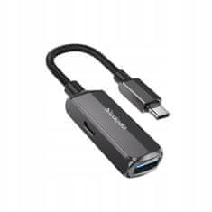 Mcdodo MCDODO ADAPTER USB-C V USB OTG USB-A ADAPTER KABEL PENDRIVE POLNJENJE