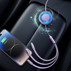 Mcdodo MCDODO 3V1 IZVLEČNI KABEL USB HITRO POLNJENJE USB-C STRELA MIKRO 66W