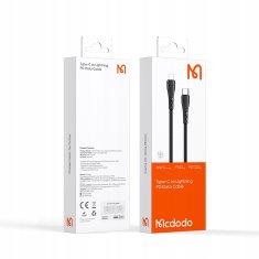 Mcdodo MCDODO KRATEK USB-C LIGHTNING HITRI POLNILNI KABEL 36W ZA IPHONE 20 CM