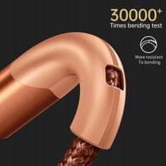 Mcdodo MCDODO USB-C HITRI POLNILNI KABEL ZA SAMSUNG USB POLNILEC TIPA C LED 1M