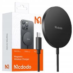 Mcdodo MCDODO INDUKCIJSKI BREZŽIČNI POLNILEC ZA IPHONE 12 13 14 15W