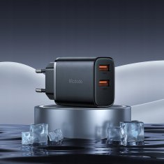 Mcdodo MCDODO MAJHEN UNIVERZALNI POLNILEC ZA TELEFON Z NAPAJANJEM 2X USB 12W