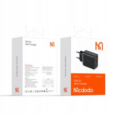 Mcdodo MCDODO MAJHEN UNIVERZALNI POLNILEC ZA TELEFON Z NAPAJANJEM 2X USB 12W
