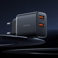 Mcdodo MCDODO MAJHEN UNIVERZALNI POLNILEC ZA TELEFON Z NAPAJANJEM 2X USB 12W