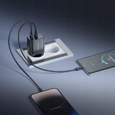 Mcdodo Mcdodo Omrežni Polnilec Za Apple 2Xusb 12W + Iphone Lightning Kabel 1M