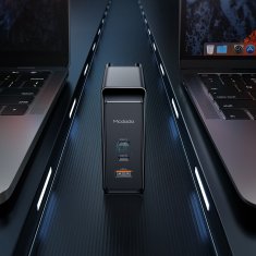 Mcdodo MCDODO HITRI POLNILEC NAPAJALNIK CUBE 3X USB-C PD USB-A GAN 100W
