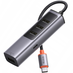 Mcdodo MCDODO ADAPTER HUB USB-C RAZDELILNIK RAZDELILNIK 4X USB-A 3.0