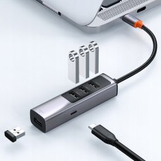 Mcdodo MCDODO ADAPTER HUB USB-C RAZDELILNIK RAZDELILNIK 4X USB-A 3.0