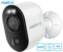 Reolink ARGUS 3 ULTRA IP kamera, 4K 8MP, Dual WiFi, barvno nočno snemanje, IP65
