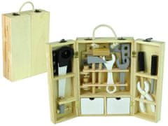 Lean-toys Set lesenega orodja v kovčku