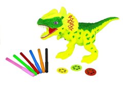 Lean-toys Projektor dinozaver za slikanje set 18 vzorcev diapozitivov