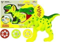Lean-toys Projektor dinozaver za slikanje set 18 vzorcev diapozitivov