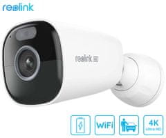 Reolink ARGUS B360 IP kamera, 4K 8MP, Dual WiFi, baterija, barvno nočno snemanje, IP66