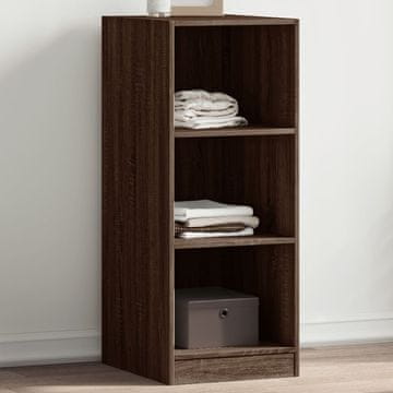 Vidaxl vidaXL Garderobna omara rjava hrastova 48x41x102 cm