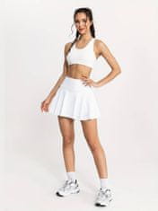 VIVVA® Krilo, Krilo s kratkimi hlačami, Športno krilo, Hlačno krilo, Krilo z žepi (Bela, S/M) | SKORTIFY