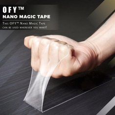 Malatec Obojestranski trak MAGIC TAPE za večkratno uporabo 30x300mm