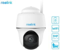 Reolink ARGUS B420 IP kamera, 3MP, WiFi, baterija, vrtenje/nagibanje, IR nočno snemanje, IP64