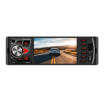 Verkgroup 12V 1DIN avtoradio LCD 4x25W MP3 USB Bluetooth 4.0 + daljinec