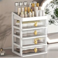Korbi Organizer za kozmetiko, F36 bela