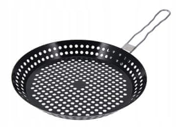 shumee Kovinska ponev za žar z nelepljivim premazom 30 cm