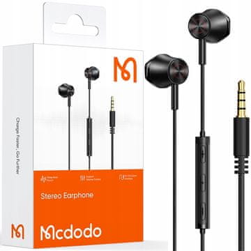 Mcdodo MCDODO ŽIČNE SLUŠALKE ZA TELEFON Z MIKROFONOM MINI JACK
