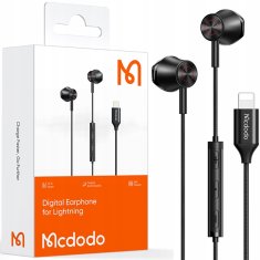 Mcdodo MCDODO ŽIČNE SLUŠALKE V UŠESIH Z MIKROFONOM ZA IPHONE 13 14