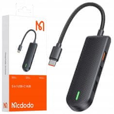 Mcdodo MCDODO ADAPTER HUB USB-C RAZDELILNIK RAZDELILNIK 3X USB SD/TF