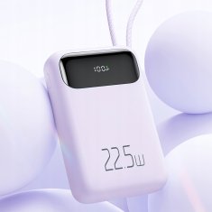 Mcdodo MCDODO POWERBANK 10000MAH Z ZASLONOM 3X USB USB-C 22,5W + USB-C KABEL