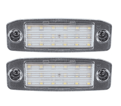 CO2 KOMPLET LUČI LED ZA OSVETLITEV REGISTRSKE TABLICE, AUTOTUNE, ZA HYUNDAI KONA, HYUNDAI KONA N/SUV, HYUNDAI SONATA VI, HYUNDAI I30 KOMBI, HYUNDAI I40 I, HYUNDAI I40 I CW, HYUNDAI I40 I KOMBI VAN, KIA SP