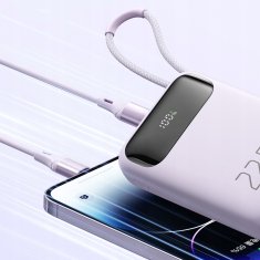 Mcdodo MCDODO POWERBANK 10000MAH Z ZASLONOM USB USB-C 22,5W + KABEL LIGHTNING