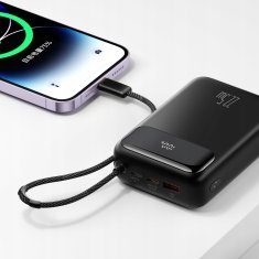 Mcdodo MCDODO POWERBANK 20000MAH Z ZASLONOM USB USB-C 22,5W + KABEL LIGHTNING
