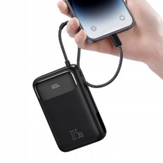 Mcdodo MCDODO POWERBANK 20000MAH Z ZASLONOM USB USB-C 22,5W + KABEL LIGHTNING