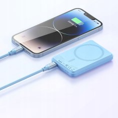 Mcdodo MCDODO INDUKCIJSKA POWERBANK ZA MAGSAFE 12 13 14 15 MINI WIRELESS 5000